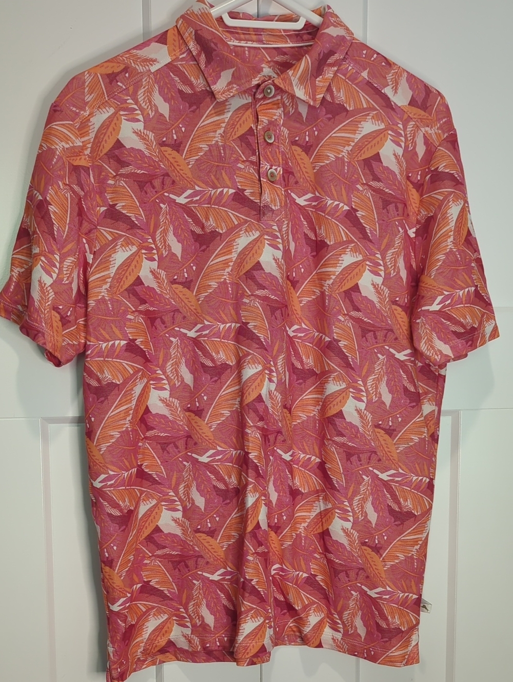 Tommy Bahama Mens Islandzone Jungle Bay Polo Shirt Size M